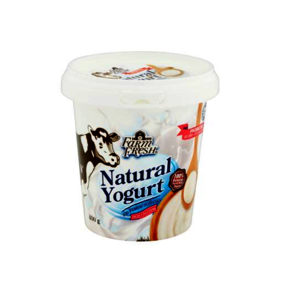 Farm Fresh Natural Yogurt 400g MyGroser